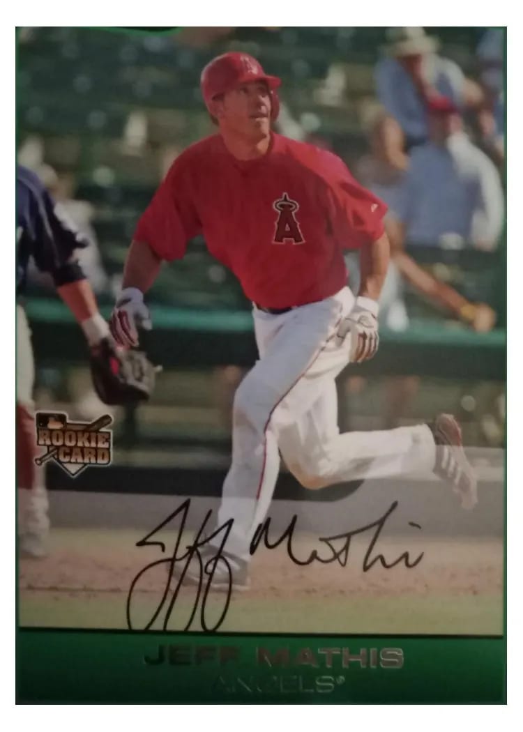 2006 Bowman Draft Picks Jeff Mathis #BDP34 card