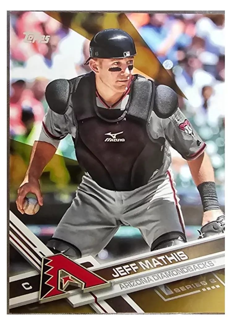 2017 Topps Update Jeff Mathis #696 card