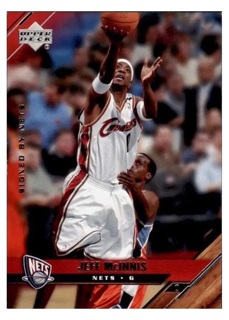 2005 Upper Deck Jeff McInnis #30 card