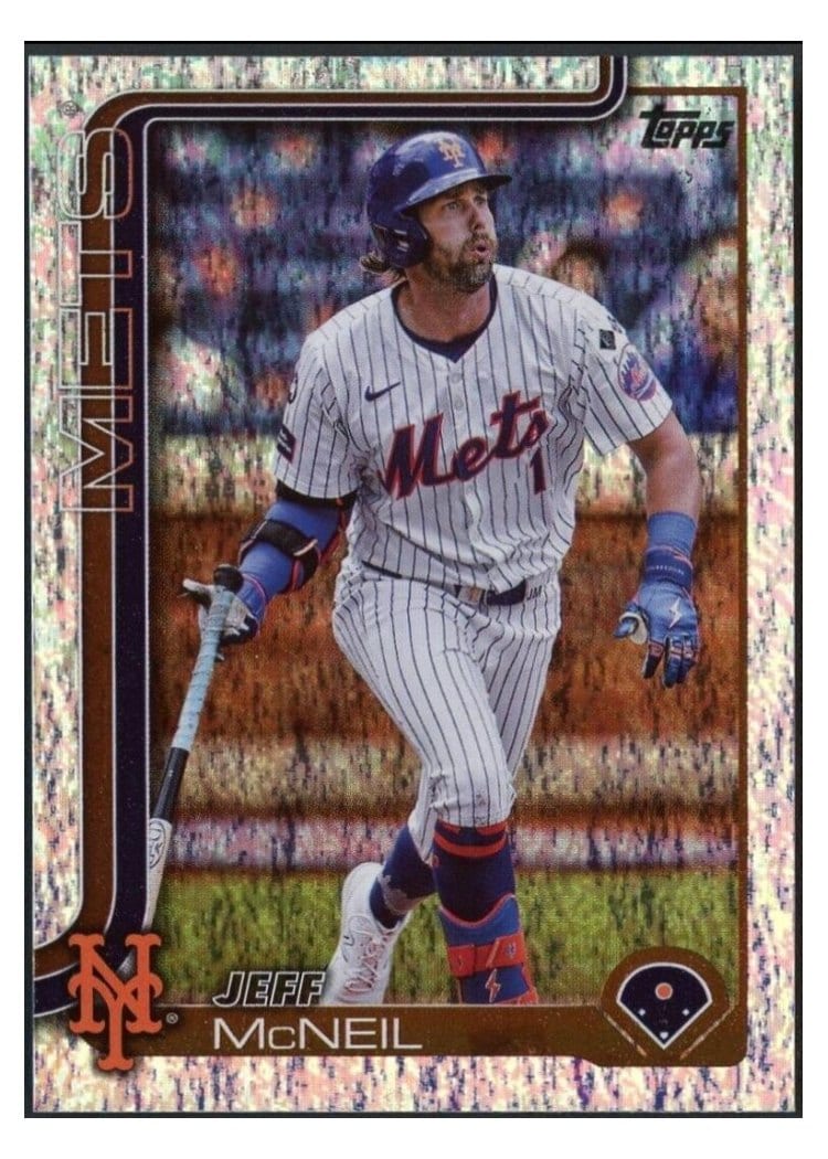 2025 Topps Base Set Jeff McNeil Holo Foil #149 card