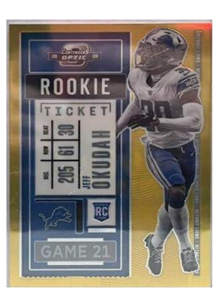 2020 Panini Contenders Optic Base Set Jeff Okudah #98 card