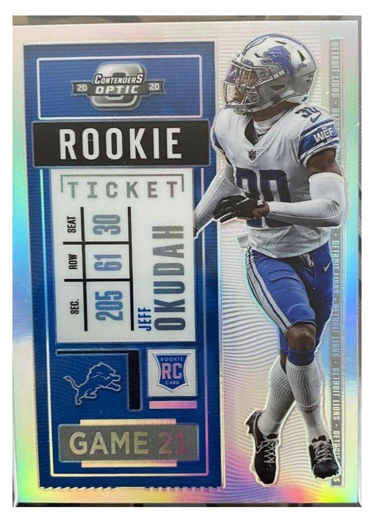 2020 Panini Contenders Optic Base Set Jeff Okudah #98 card