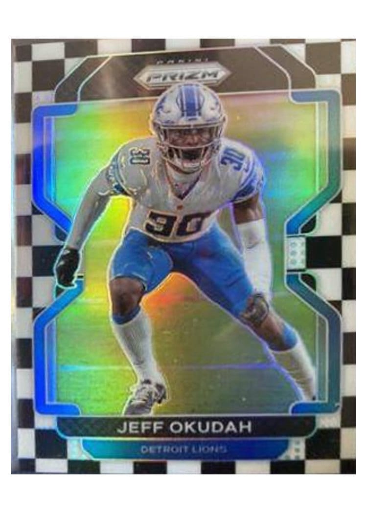 2021 Panini Prizm Base Set Jeff Okudah #153 card