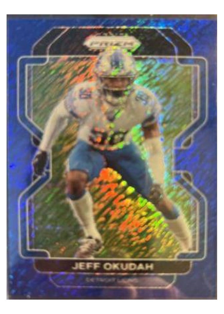 2021 Panini Prizm Base Set Jeff Okudah #153 card