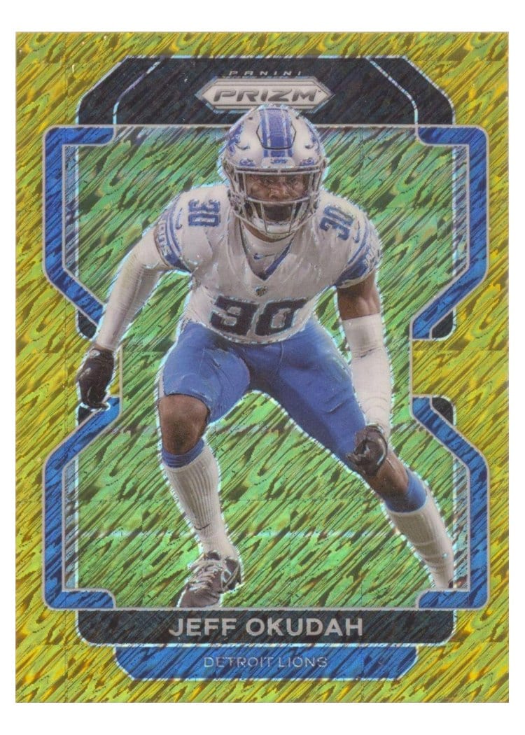 2021 Panini Prizm Base Set Jeff Okudah #153 card
