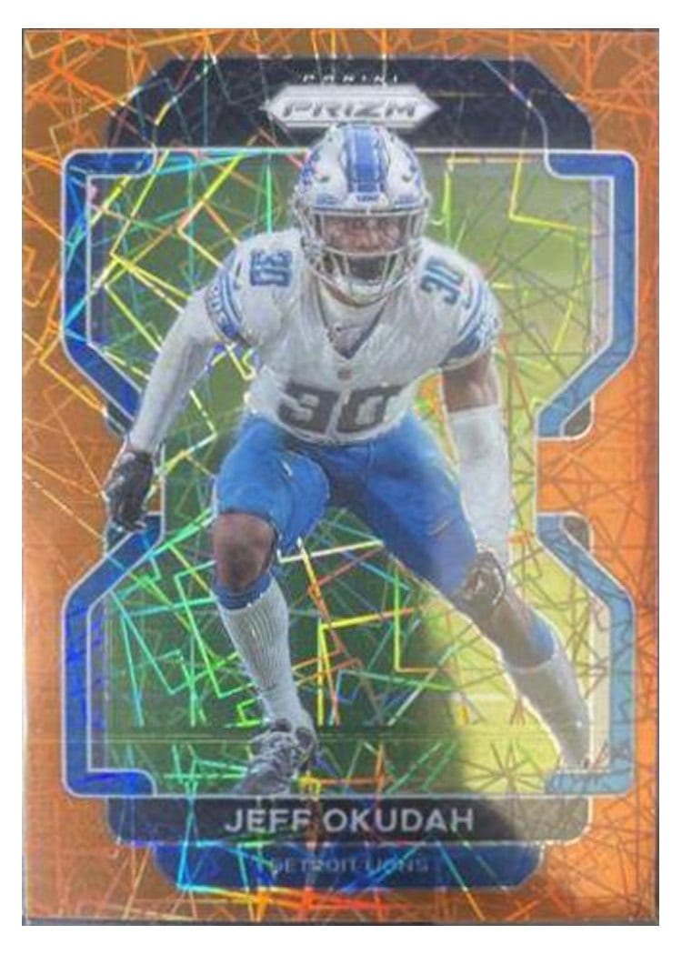 2021 Panini Prizm Base Set Jeff Okudah #153 card