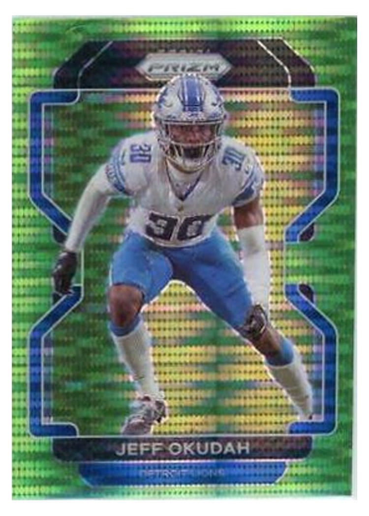 2021 Panini Prizm Base Set Jeff Okudah #153 card