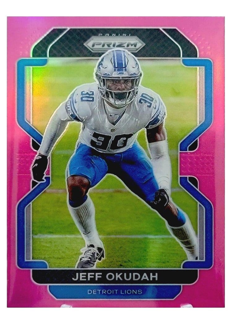 2021 Panini Prizm Base Set Jeff Okudah #153 card