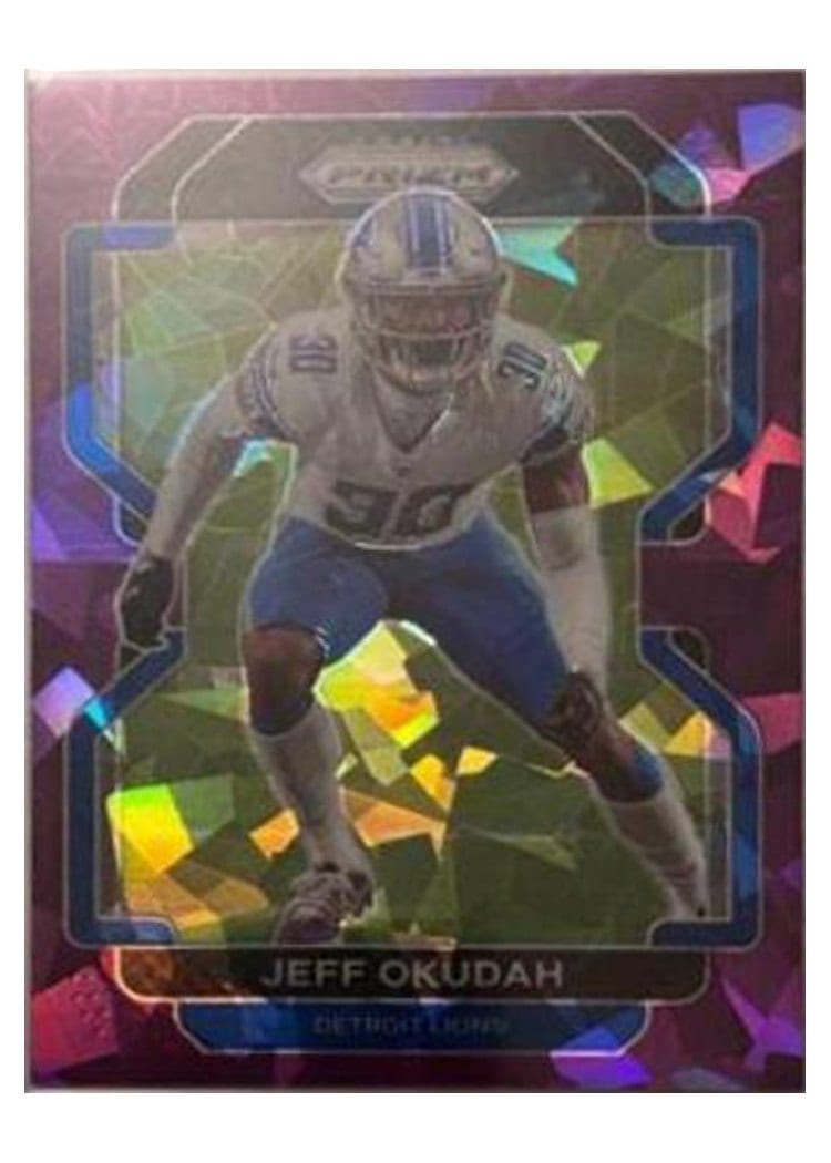 2021 Panini Prizm Base Set Jeff Okudah #153 card