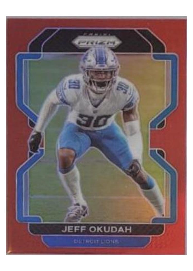 2021 Panini Prizm Base Set Jeff Okudah #153 card