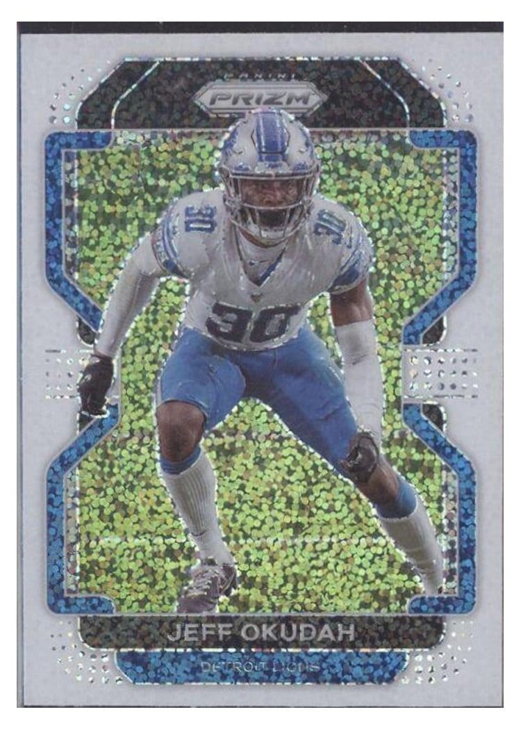 2021 Panini Prizm Base Set Jeff Okudah #153 card