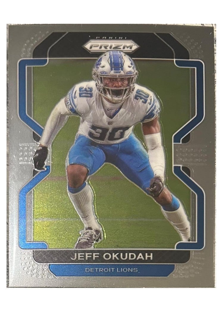2021 Panini Prizm Base Set Jeff Okudah #153 card
