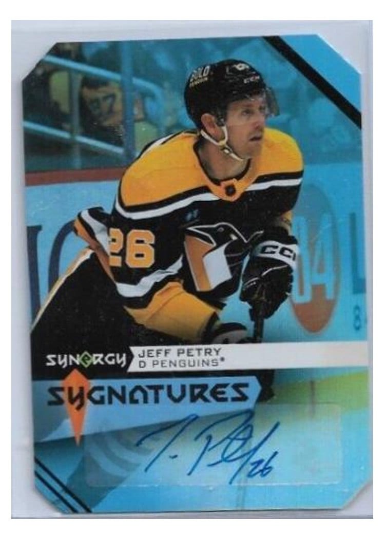 2023-24 Upper Deck Synergy Sygnatures Jeff Petry #S-JP card