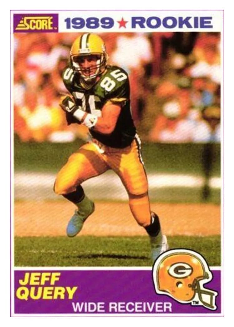 1989 Panini Score Supplemental Jeff Query #432S card