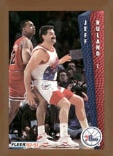 1992-93 Fleer Base Set Jeff Ruland #175 card