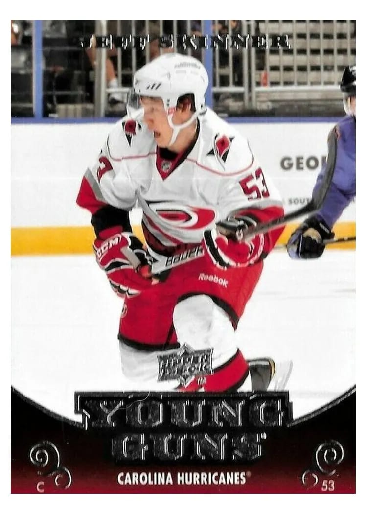 2010 Upper Deck Jeff Skinner #211 card