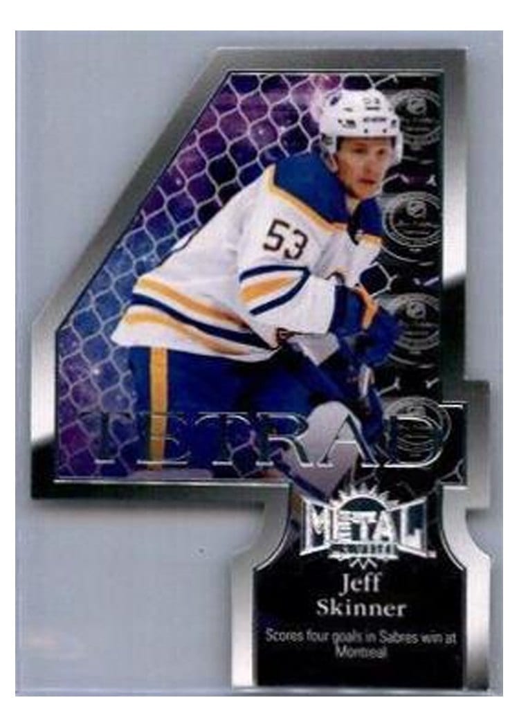 2022-23 SkyBox Metal Universe Tetrad Jeff Skinner #TR-4 card