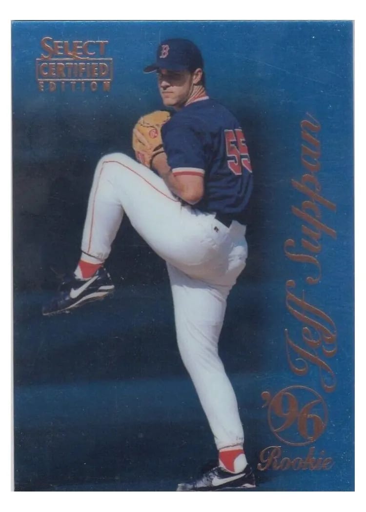 1996 Select Certified Jeff Suppan #123 card