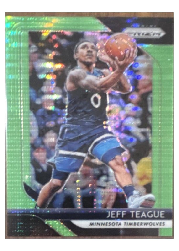 2018-19 Panini Prizm Base Set Jeff Teague #57 card