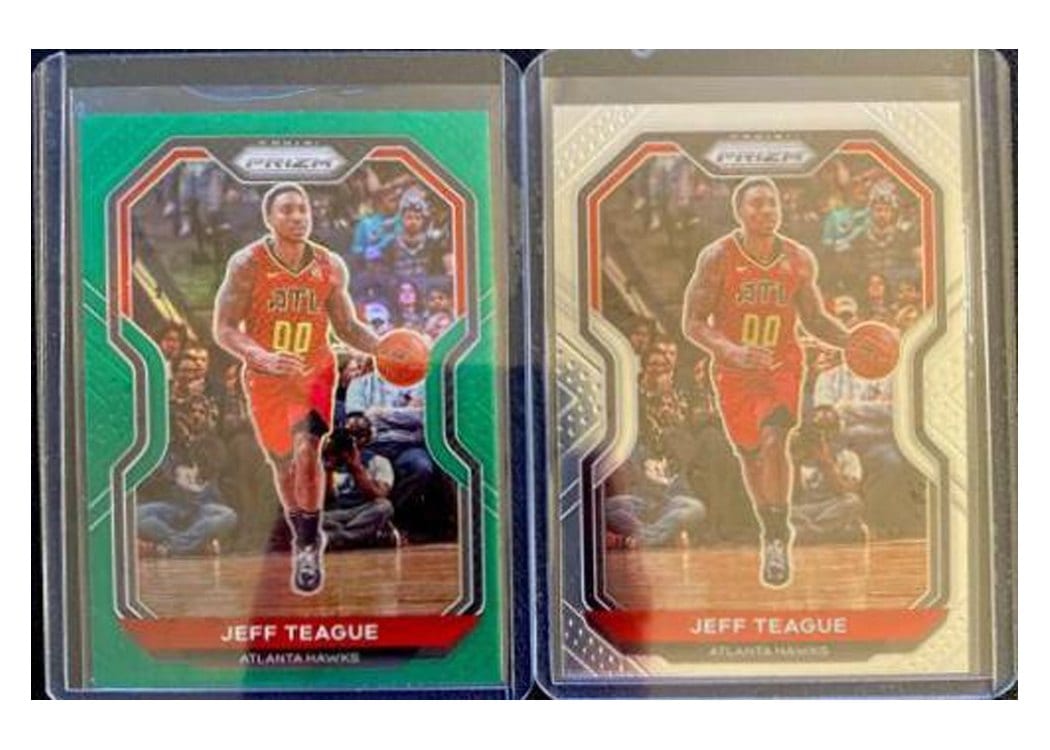 2020-21 Panini Prizm Base Set Jeff Teague #42 card