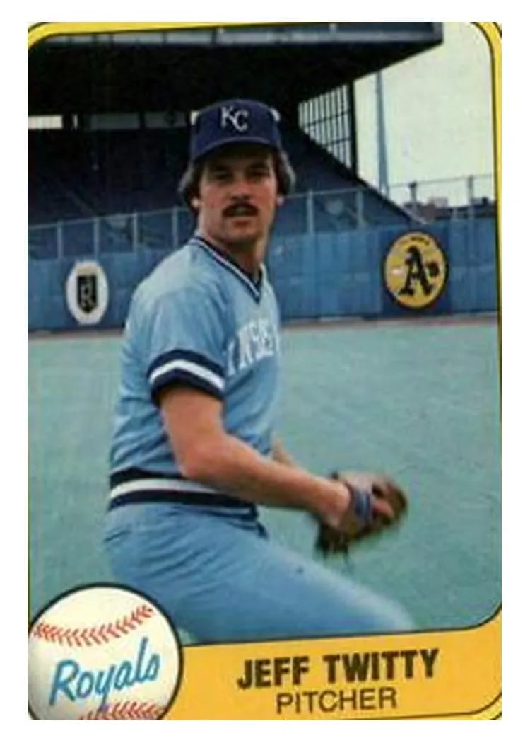 1981 Fleer Jeff Twitty #49 card