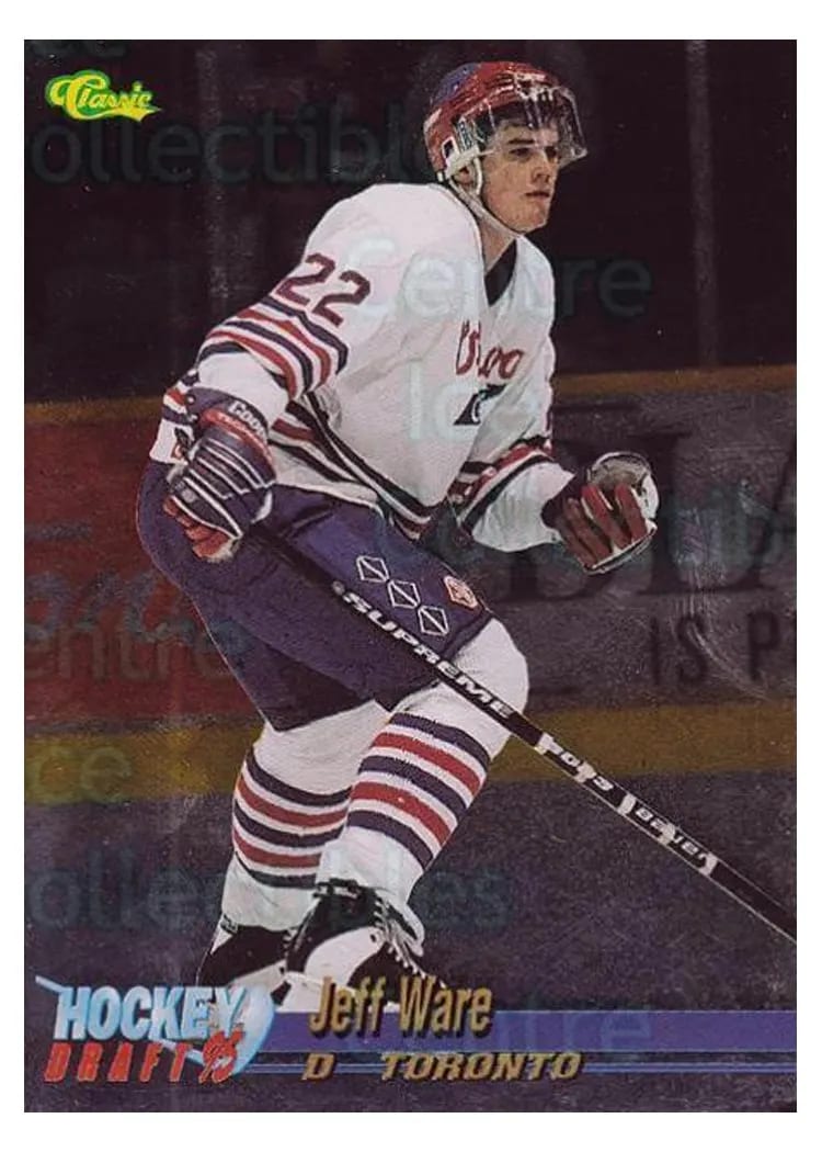 1995 Classic Draft Jeff Ware #15 card
