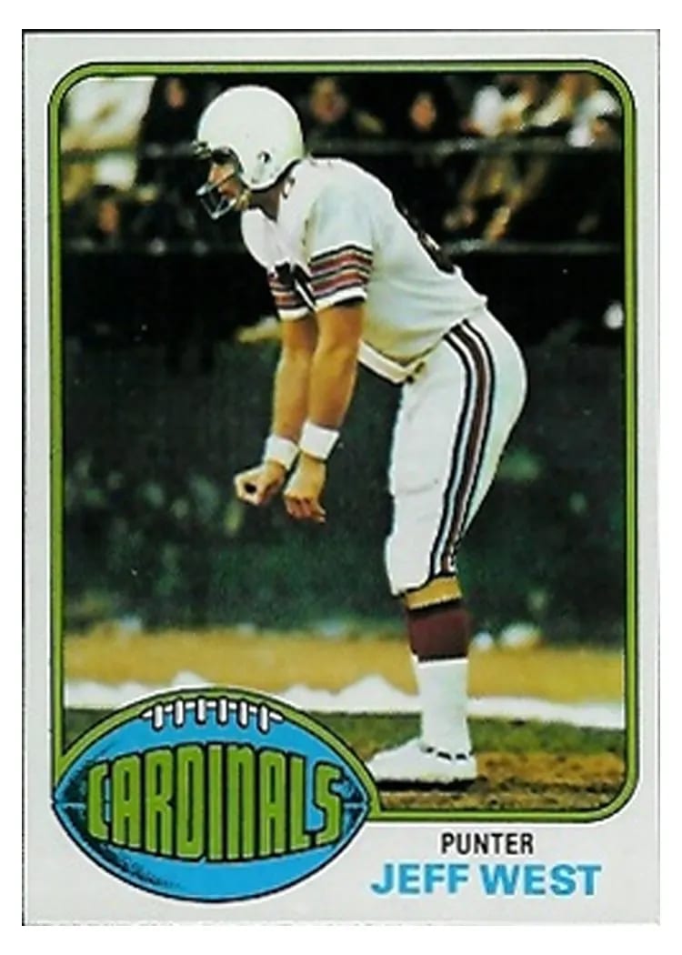 1976 Topps Jeff West #363 card