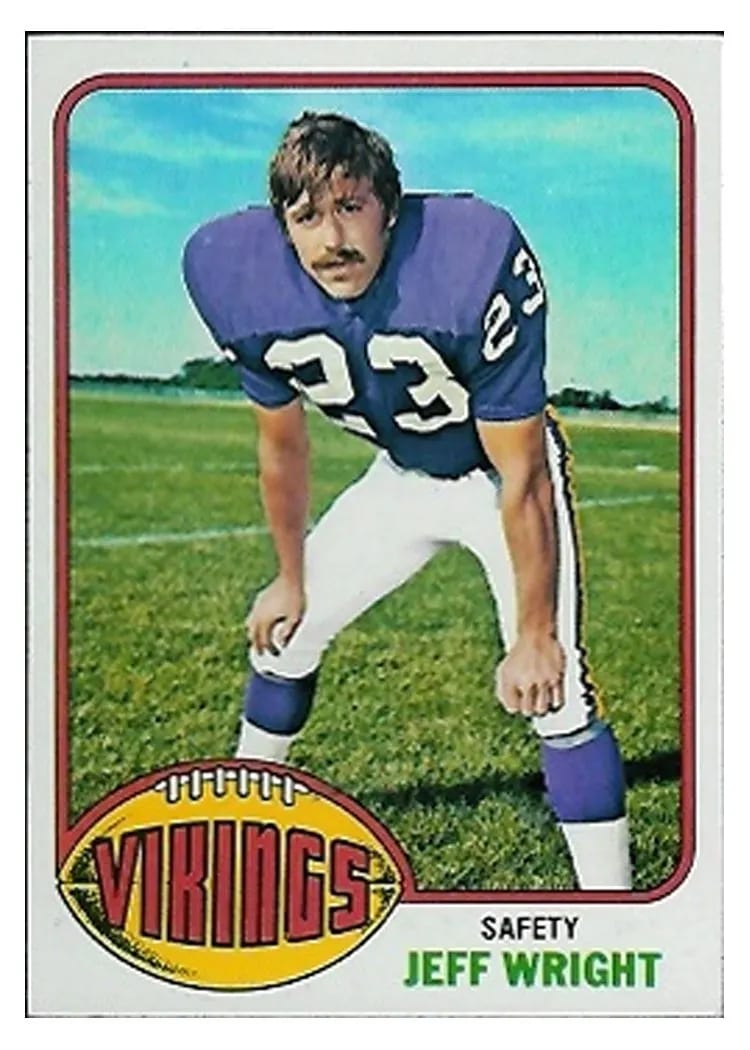 1976 Topps Jeff Wright #211 card