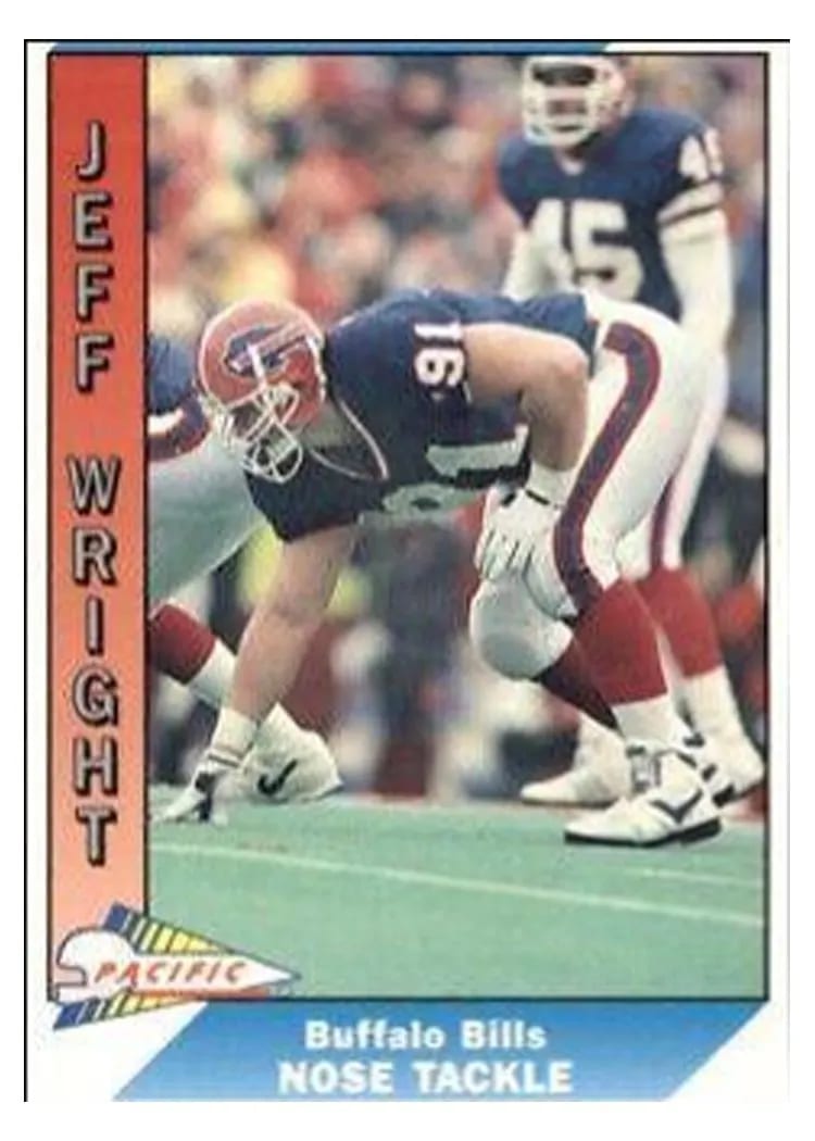 1991 Pacific Jeff Wright #37 card