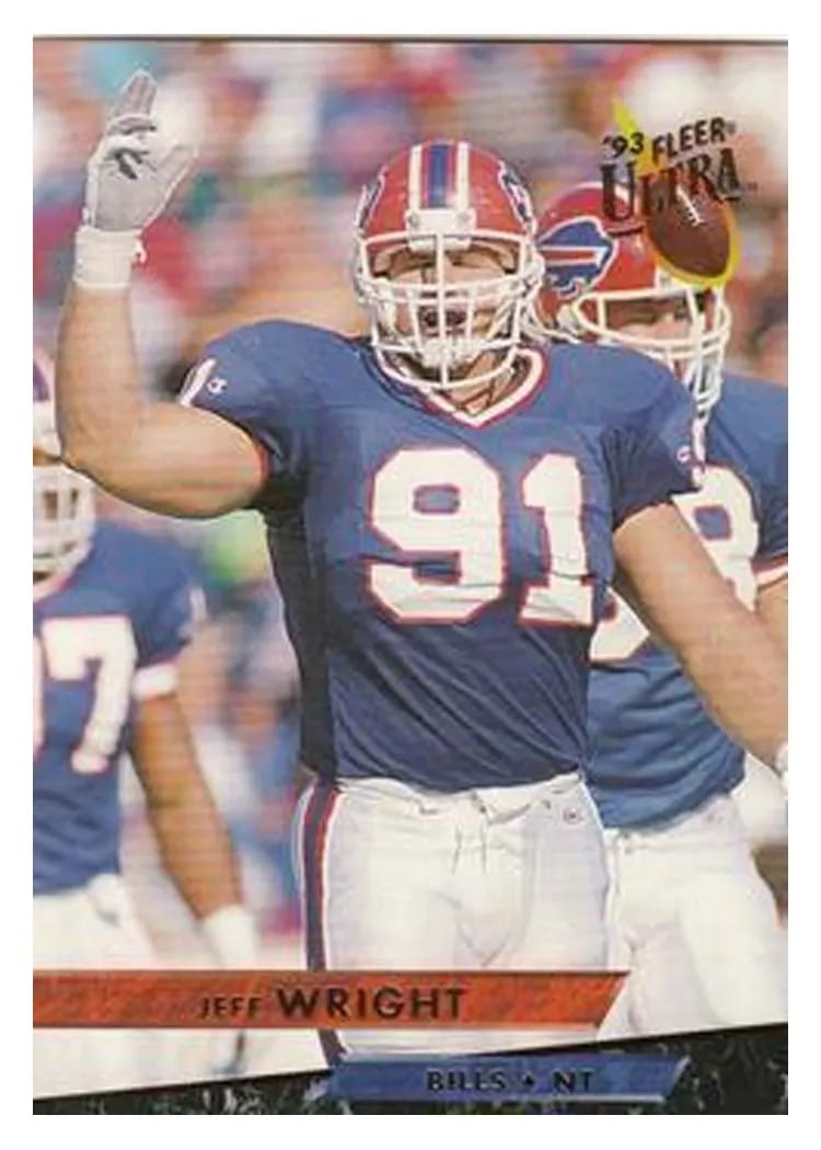 1993 Ultra Jeff Wright #37 card