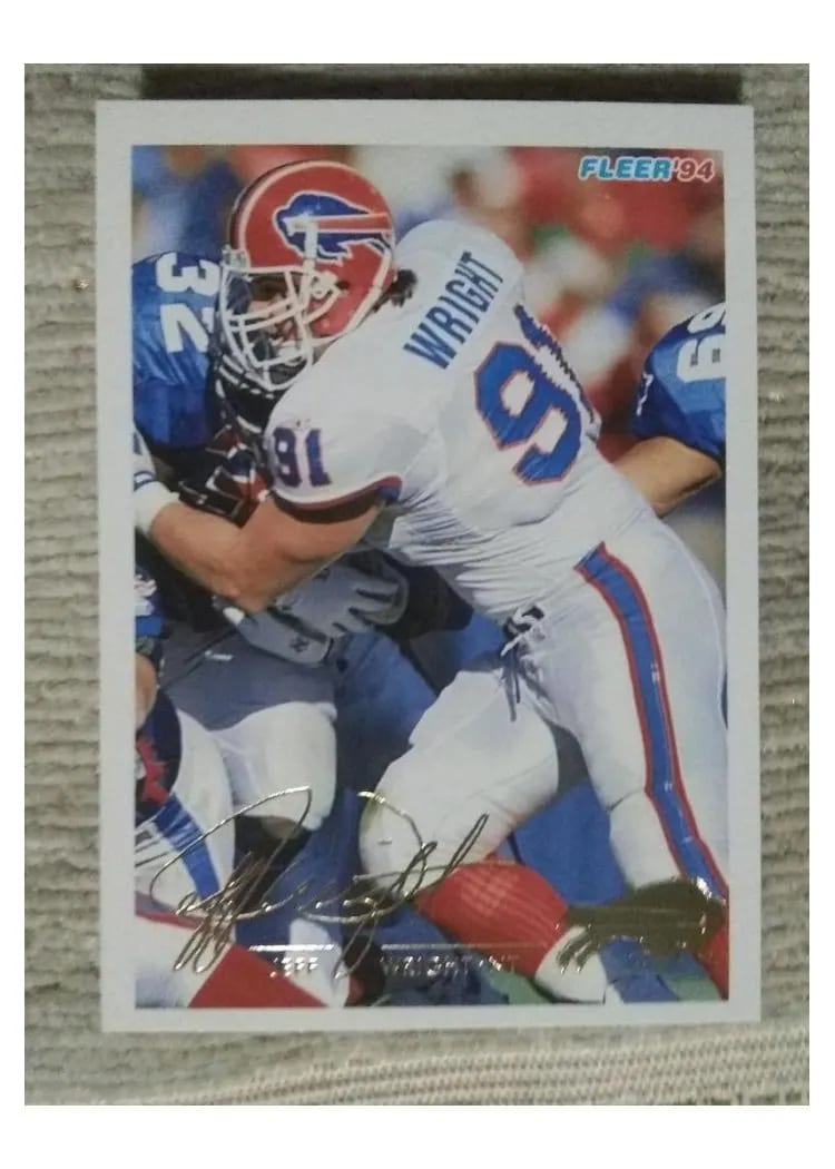 1994 Fleer Jeff Wright #53 card
