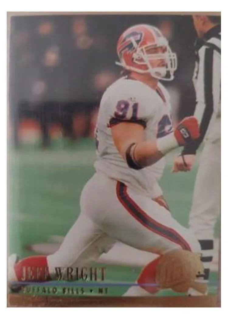 1994 Ultra Jeff Wright #33 card
