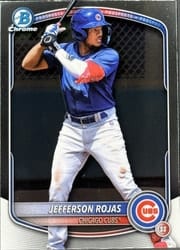 2025 Bowman Draft Chrome Jefferson Rojas #BDC-75 card