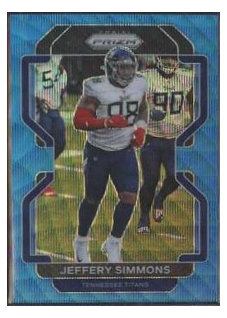 2021 Panini Prizm Base Set Jeffery Simmons #5 card