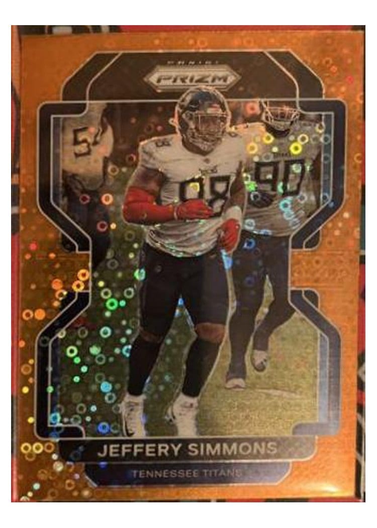 2021 Panini Prizm Base Set Jeffery Simmons #5 card