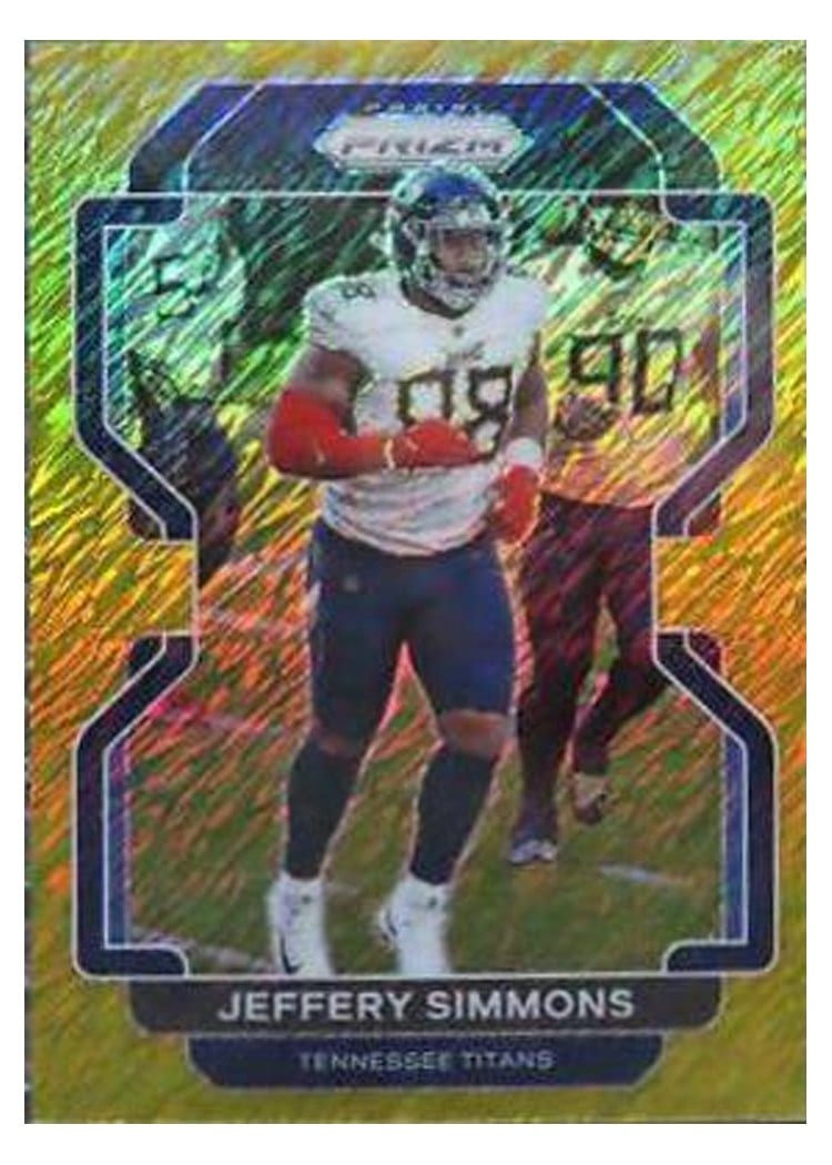 2021 Panini Prizm Base Set Jeffery Simmons #5 card