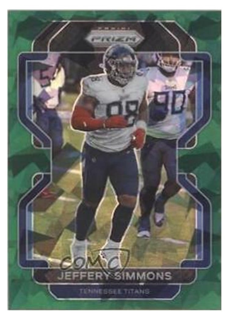 2021 Panini Prizm Base Set Jeffery Simmons #5 card