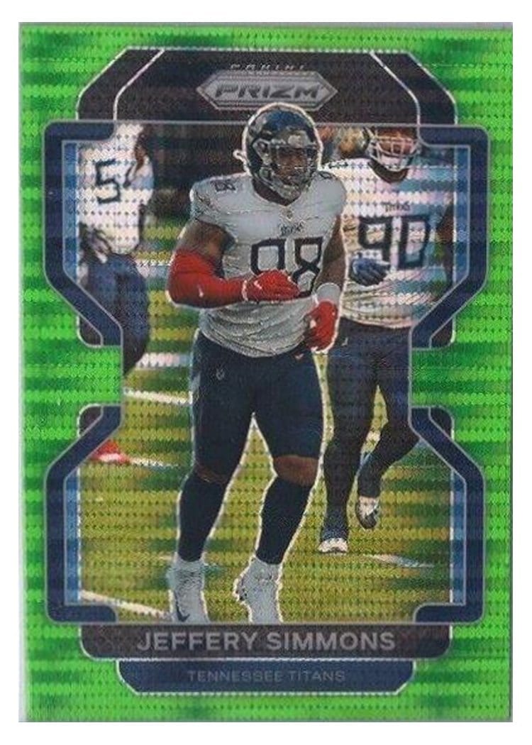 2021 Panini Prizm Base Set Jeffery Simmons #5 card