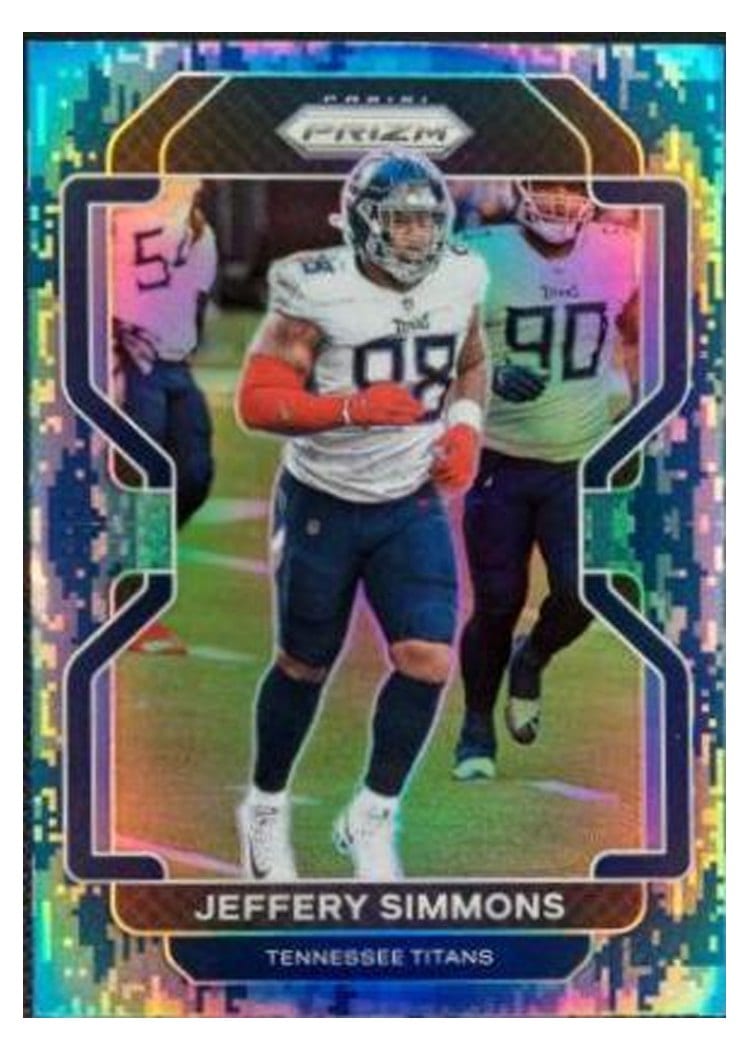 2021 Panini Prizm Base Set Jeffery Simmons #5 card