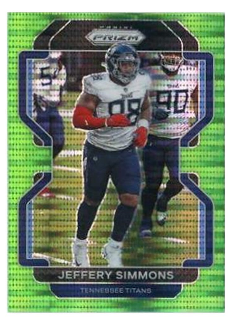 2021 Panini Prizm Base Set Jeffery Simmons #5 card