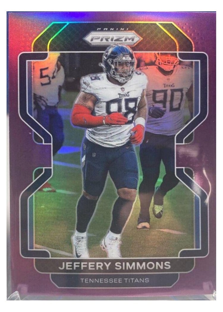 2021 Panini Prizm Base Set Jeffery Simmons #5 card