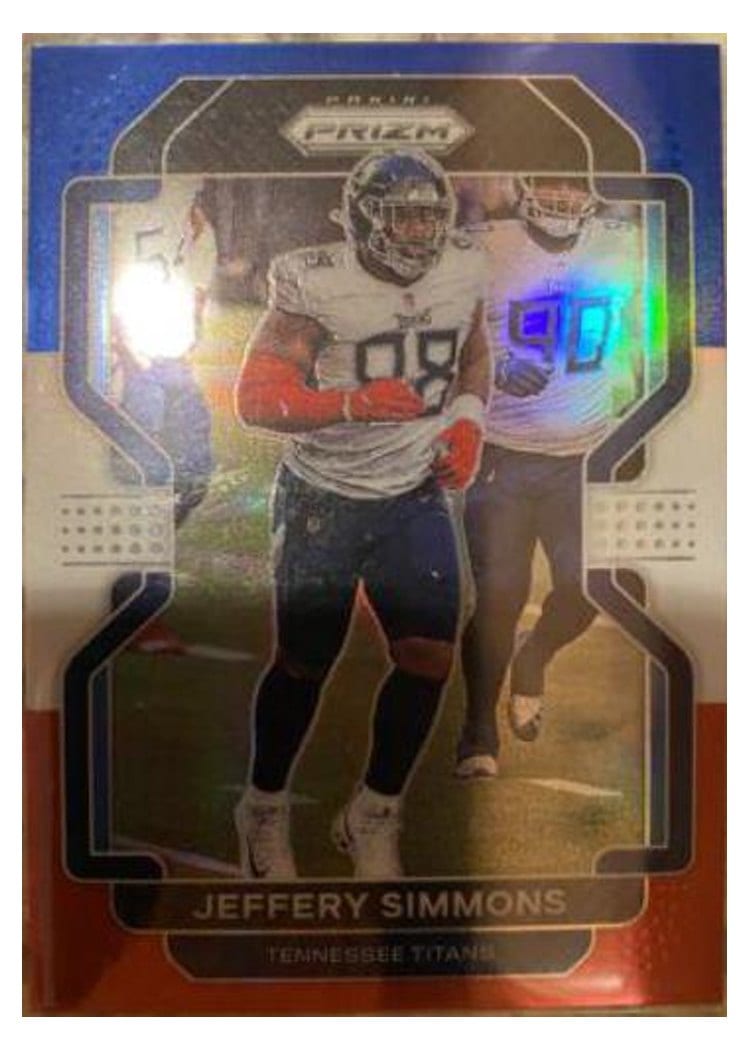 2021 Panini Prizm Base Set Jeffery Simmons #5 card