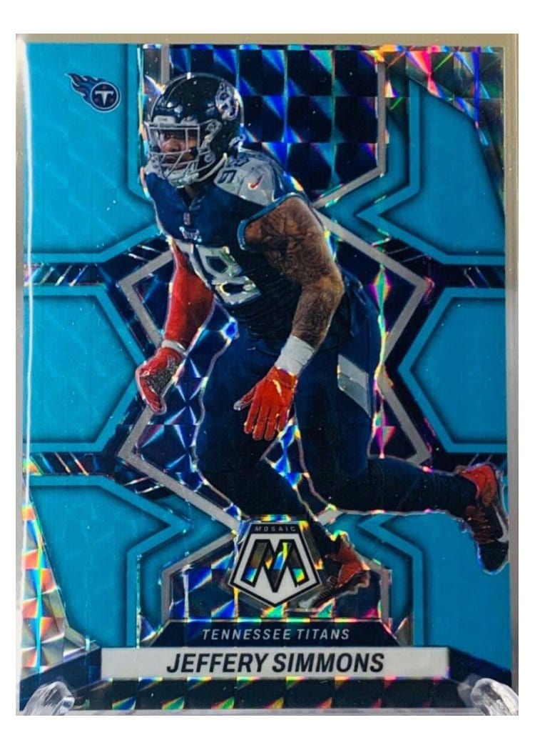 2022 Panini Mosaic Base Set Jeffery Simmons #220 card