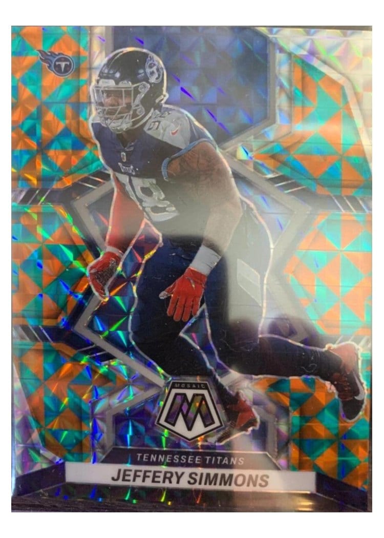 2022 Panini Mosaic Base Set Jeffery Simmons #220 card