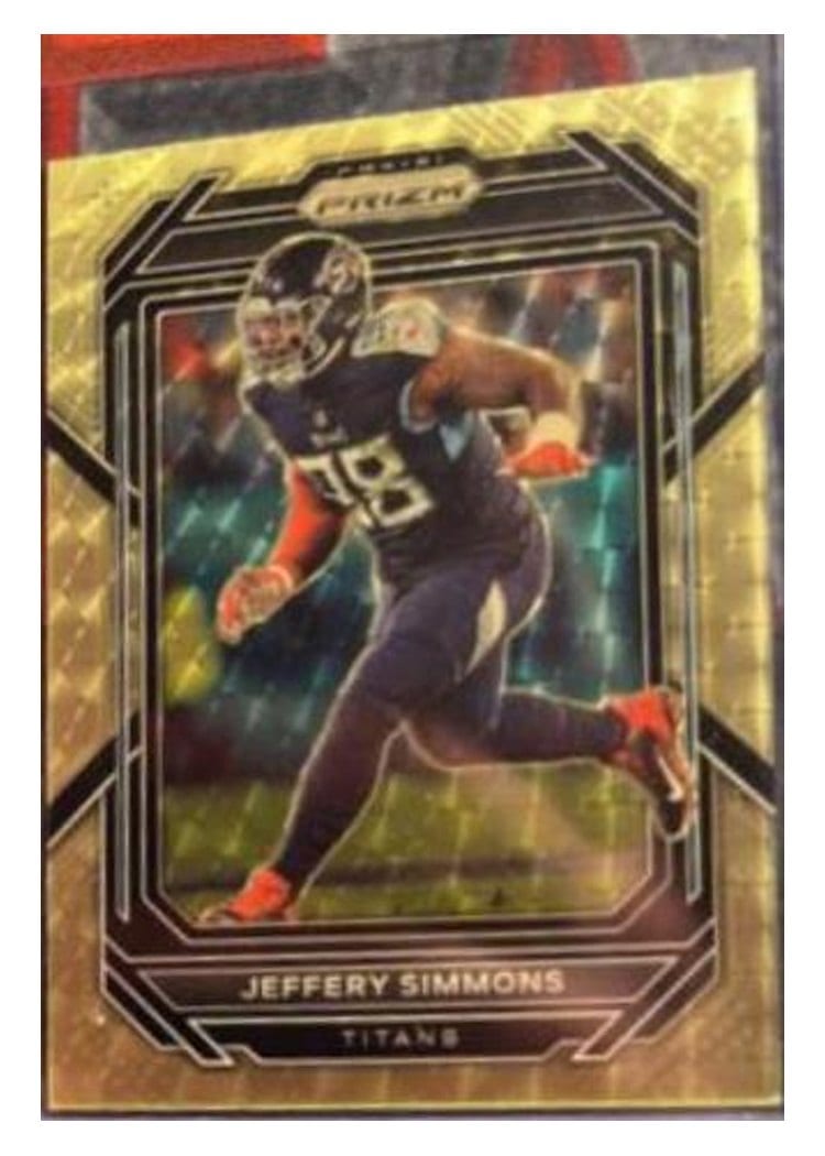 2022 Panini Prizm Base Set Jeffery Simmons #289 card