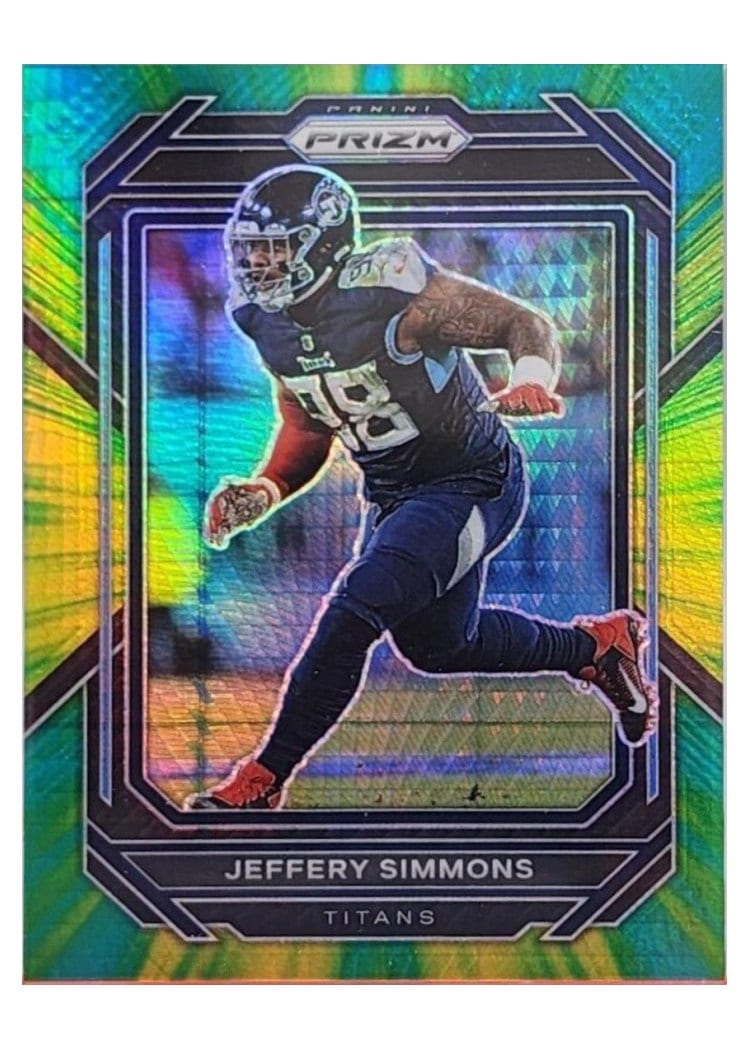 2022 Panini Prizm Base Set Jeffery Simmons #289 card