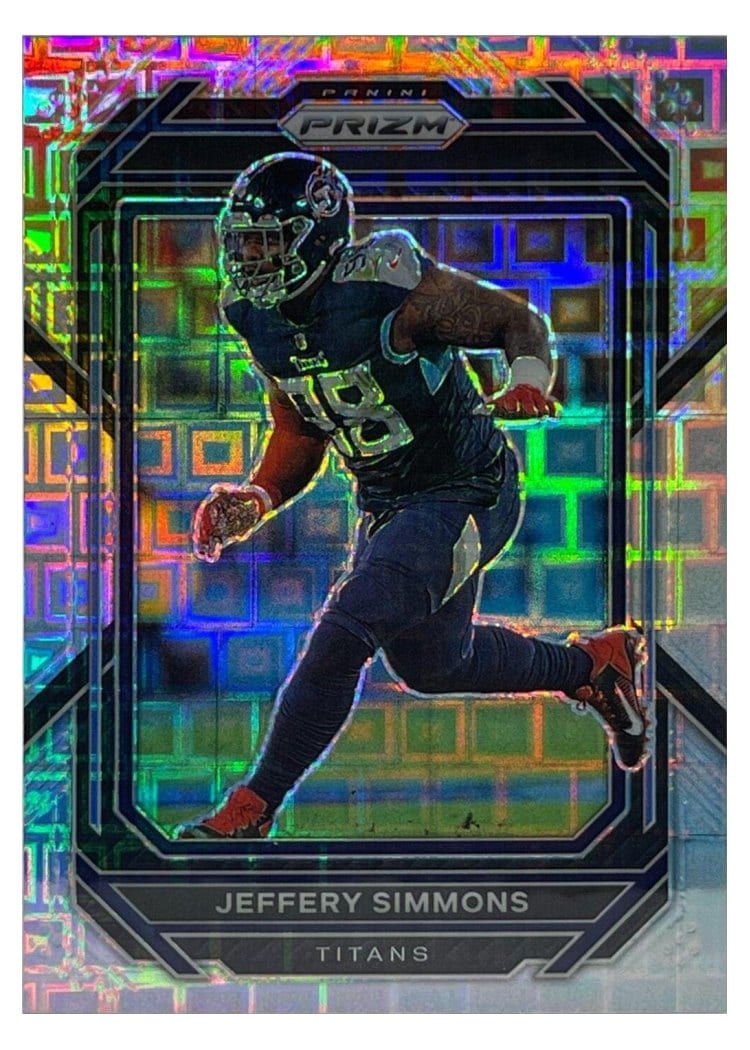 2022 Panini Prizm Base Set Jeffery Simmons #289 card