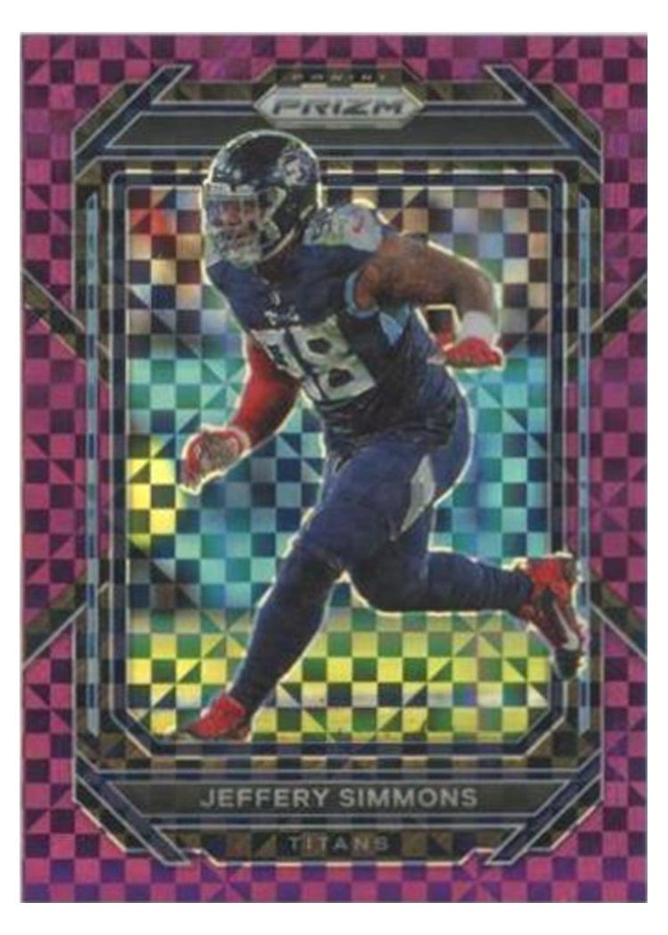 2022 Panini Prizm Base Set Jeffery Simmons #289 card