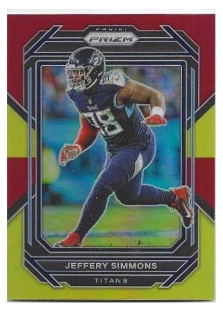 2022 Panini Prizm Base Set Jeffery Simmons #289 card