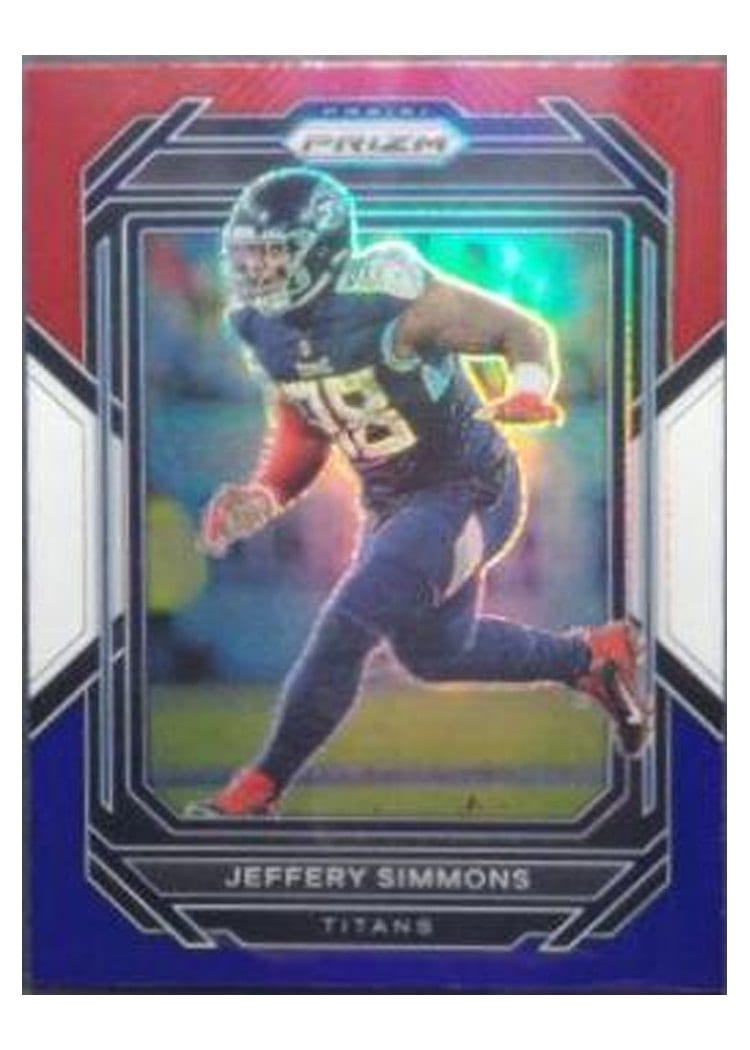 2022 Panini Prizm Base Set Jeffery Simmons #289 card